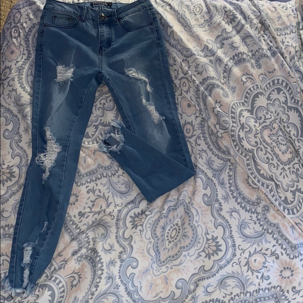 ripped jeans